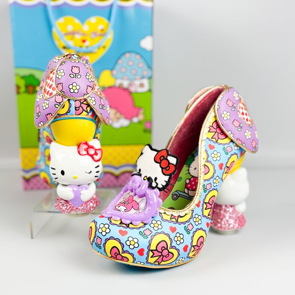 Irregular Choice Sanrio Hello Kitty & Friends Heels Size 39 Rare Collab - Picture 2 of 7